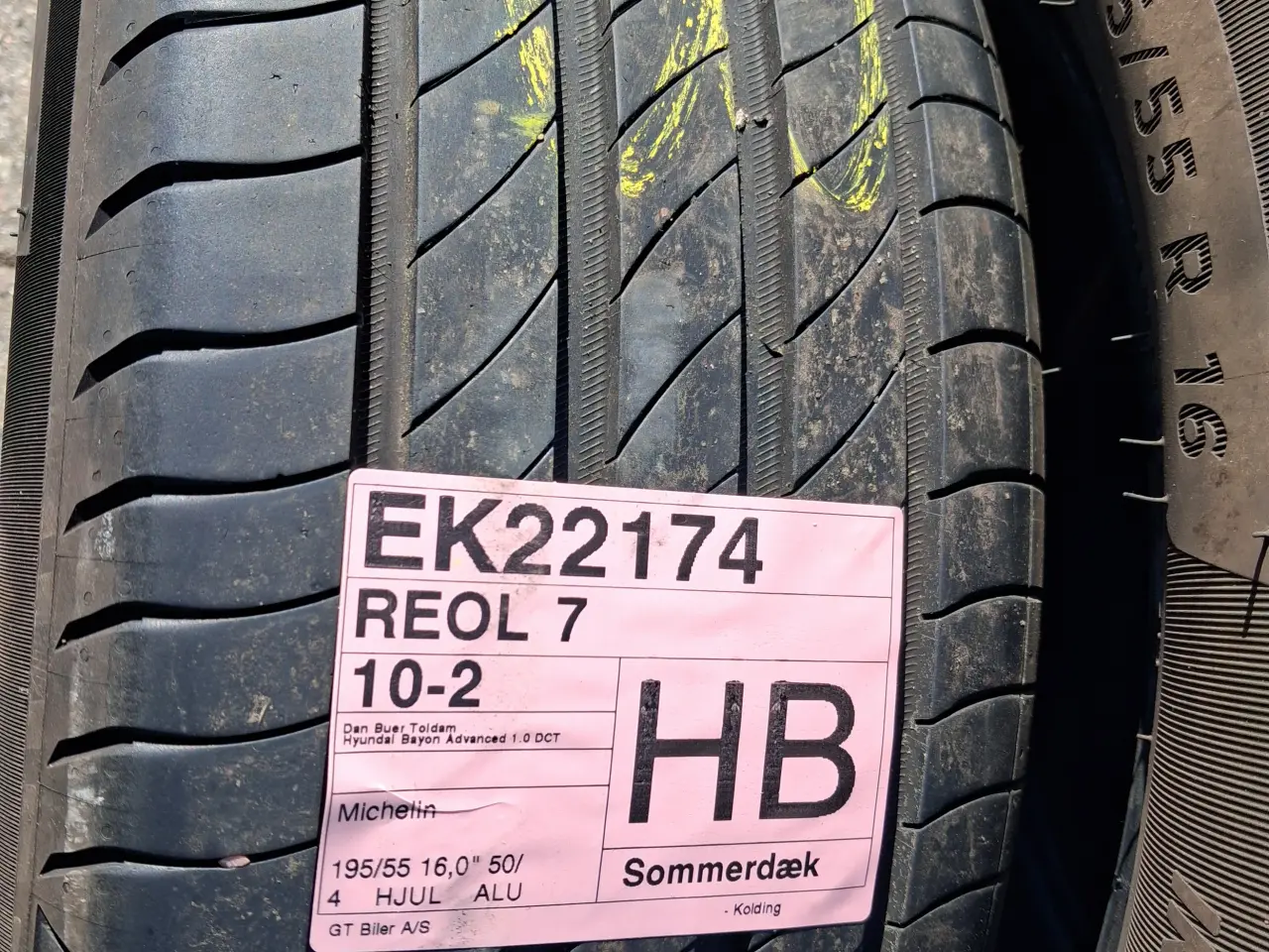 Billede 1 - Sommerdæk Michelin til salg