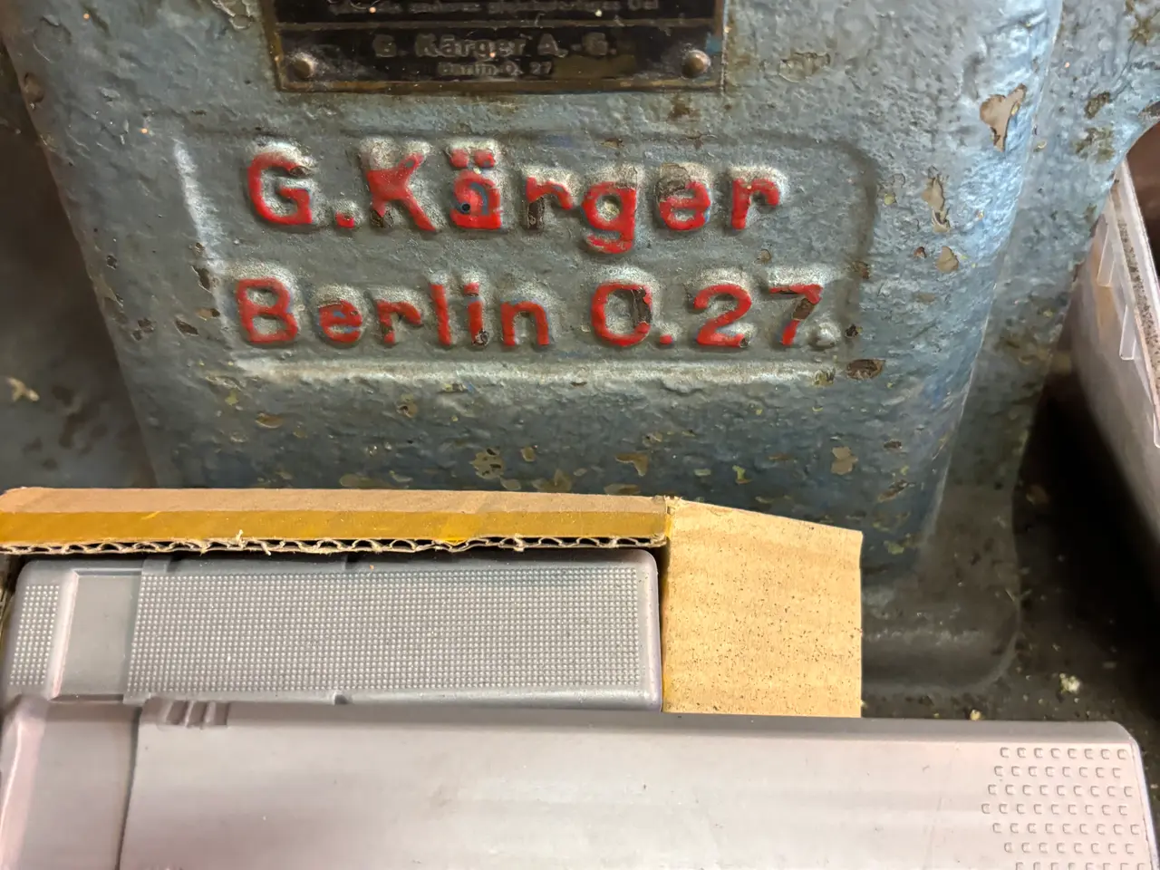 Billede 4 - Metaldrejebænk G.Karger Berlin
