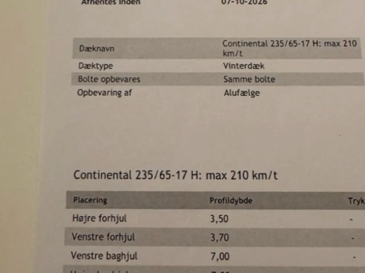 Billede 5 - Originale Audi Q5 fælge med vinterdæk