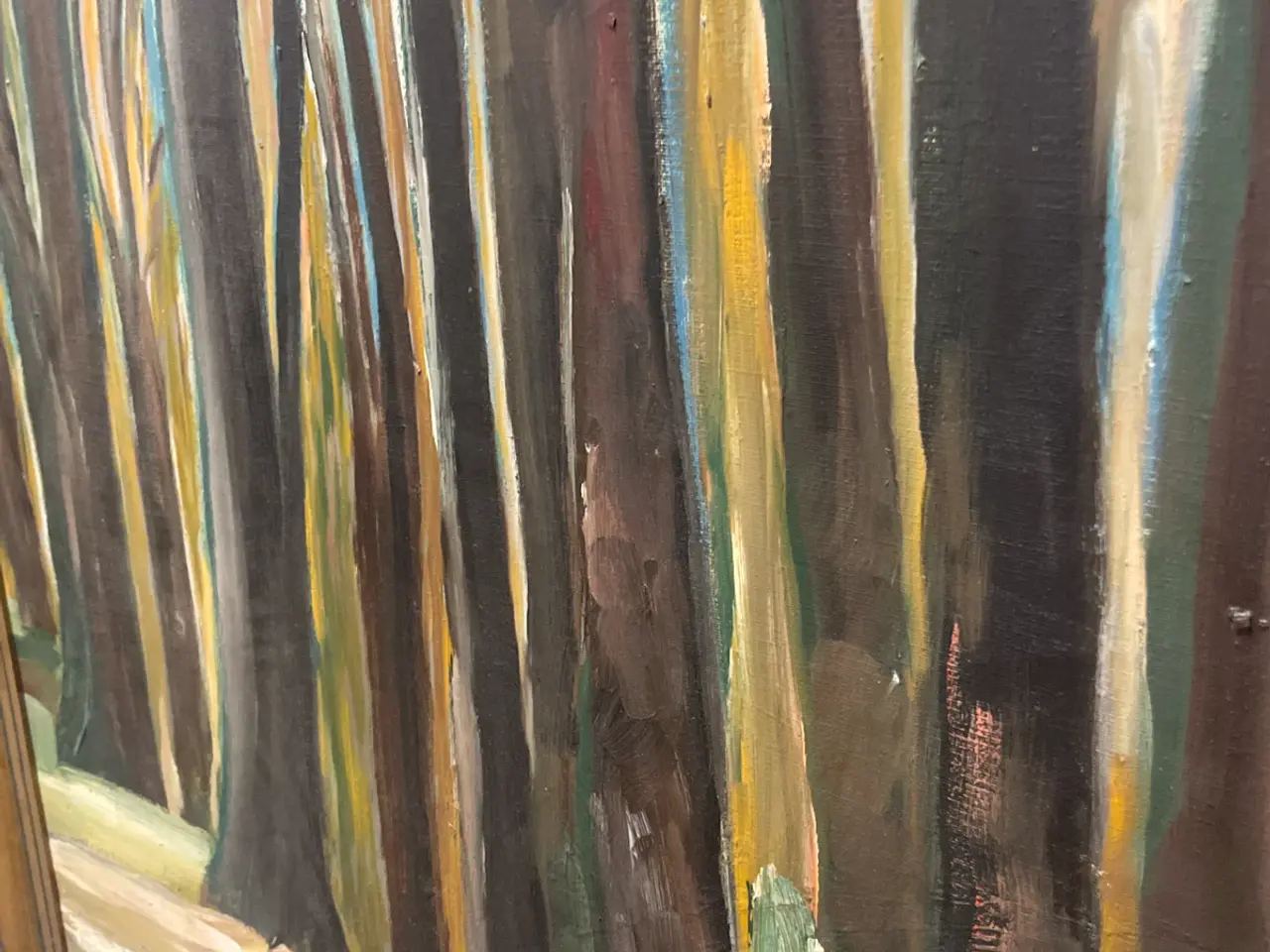 Billede 3 - Uidentificeret kunstner, olie på lærred, 64 × 65 c