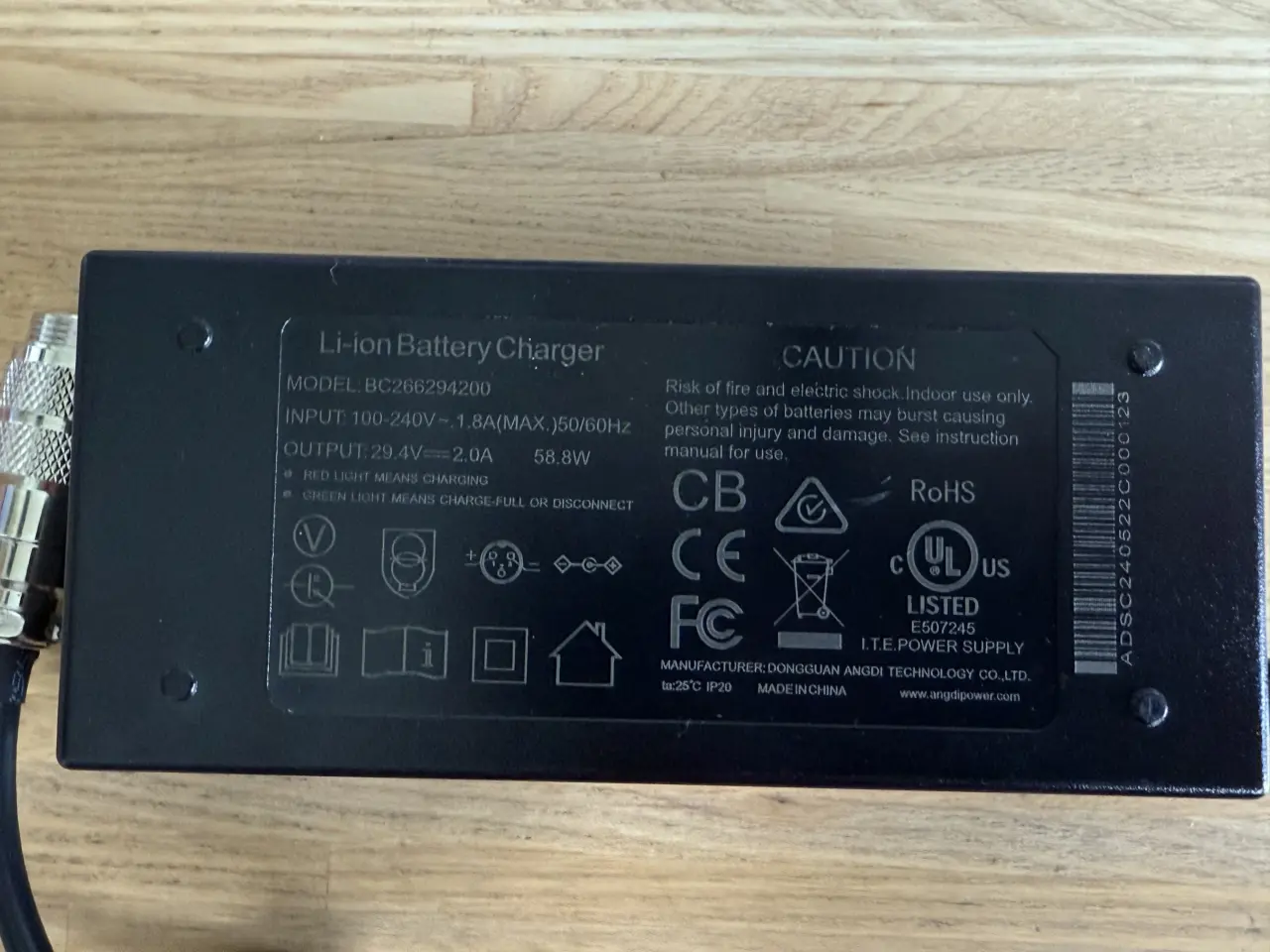 Billede 3 - Lader til 24volt Lithium GOLF Batteri Kronjysk