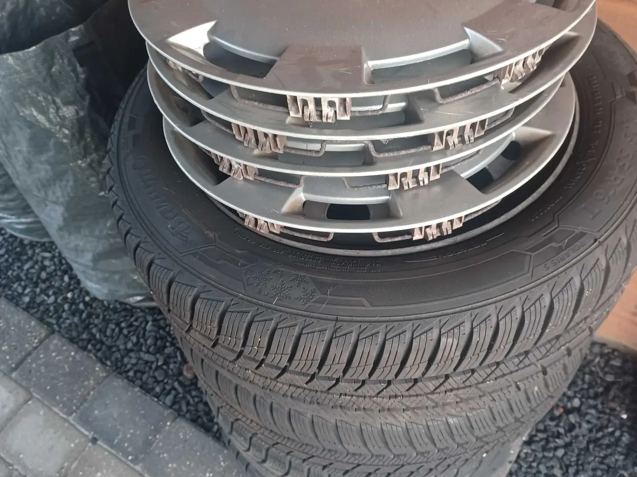 Billede 1 - Audi 16" stålfælge med vinterdæk