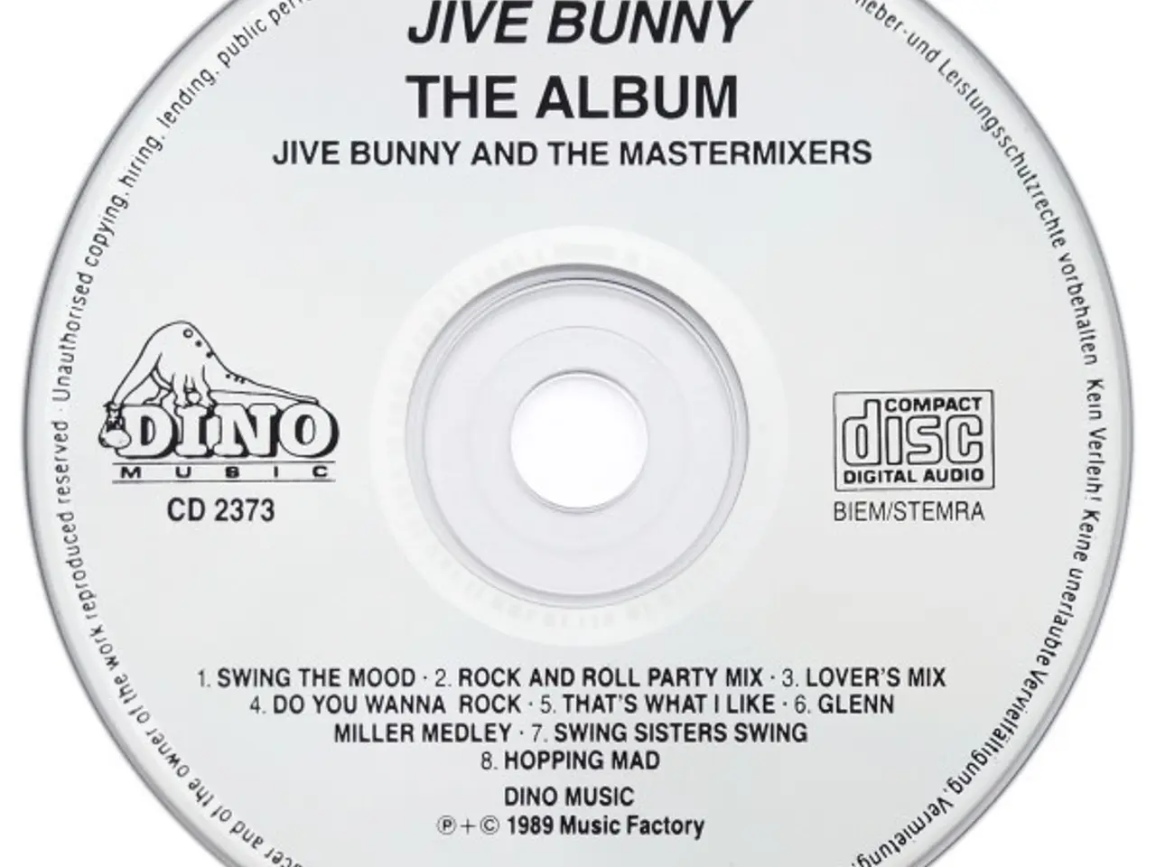 Billede 3 - Jive Bunny And The Mastermixers – The Album – CD