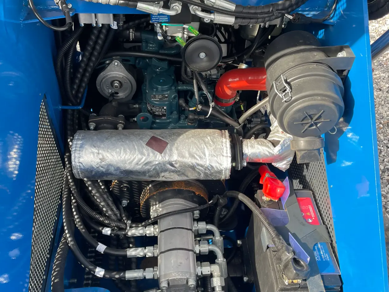 Billede 6 - Rippa Minilæsser 900kg Kubota motor