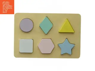Træ puslespil (str. 20 x 13,5 cm)