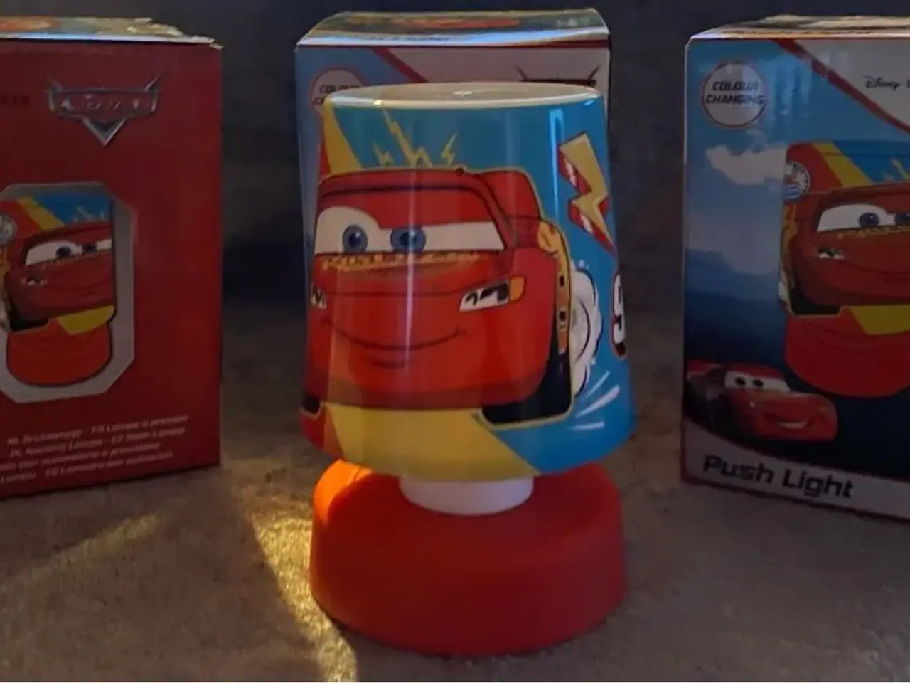 Billede 1 - Cars Push Light