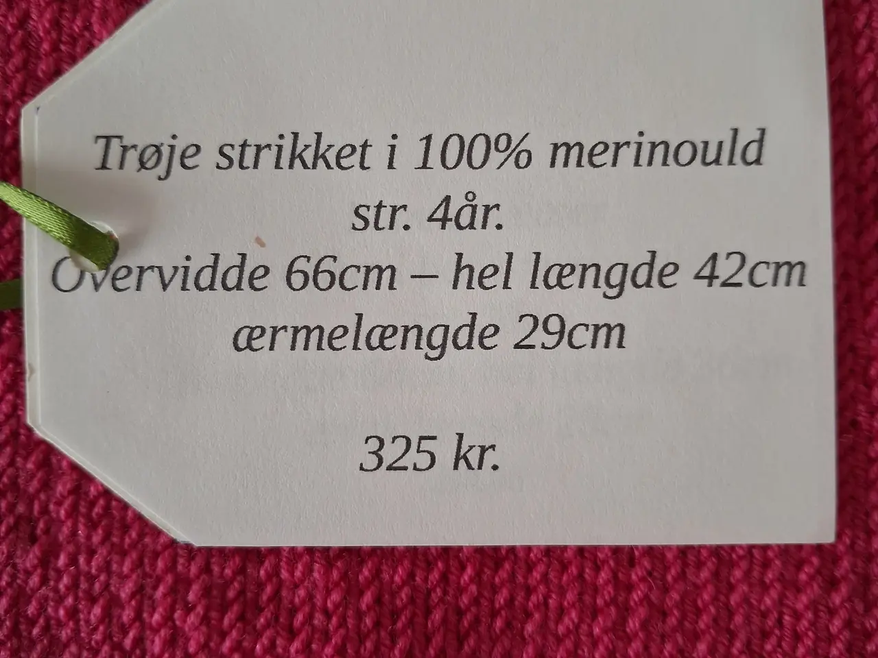 Billede 4 - Håndstrikket