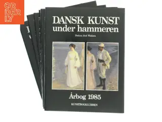 Dansk kunst under hammeren af Preben Juul Madsen (Bog)