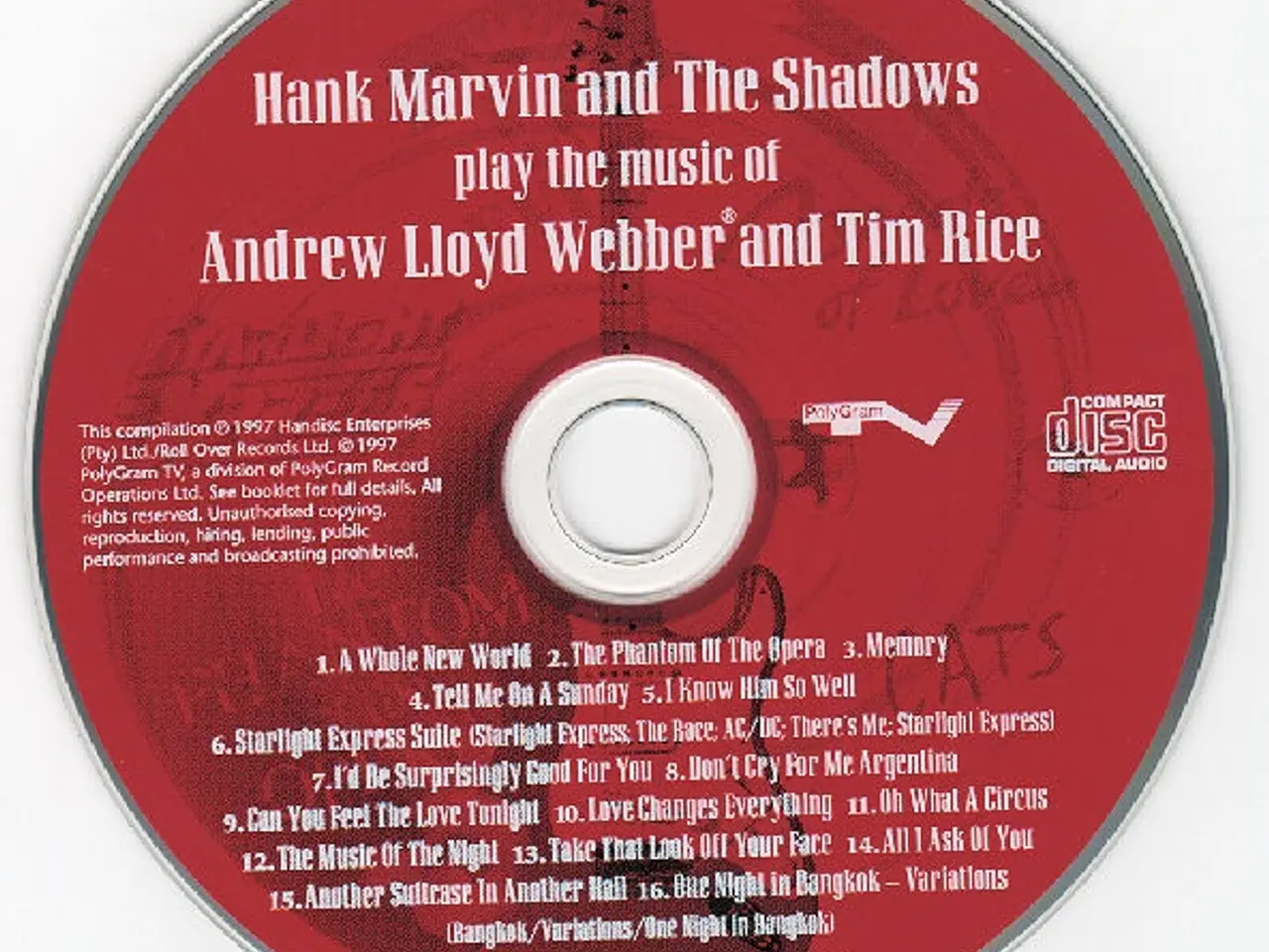 Billede 4 - Hank Marvin – Hank Marvin And The Shadows… – CD