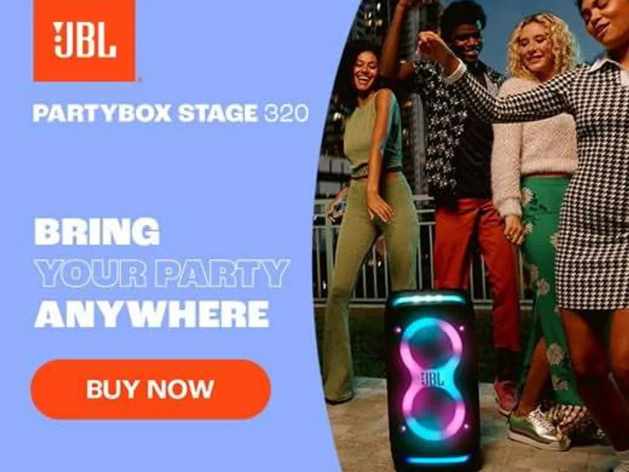 Billede 3 - JBL PartyBox Stage 320 bluetooth højtaler med lys