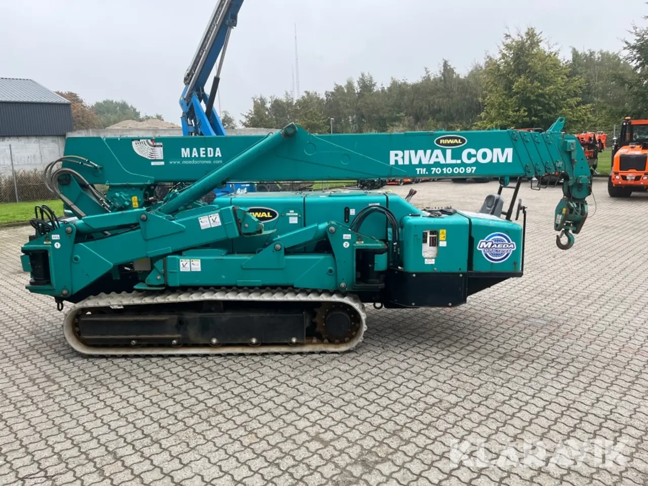 Billede 6 - Bæltekran Maeda MC405CRME 16.8meter