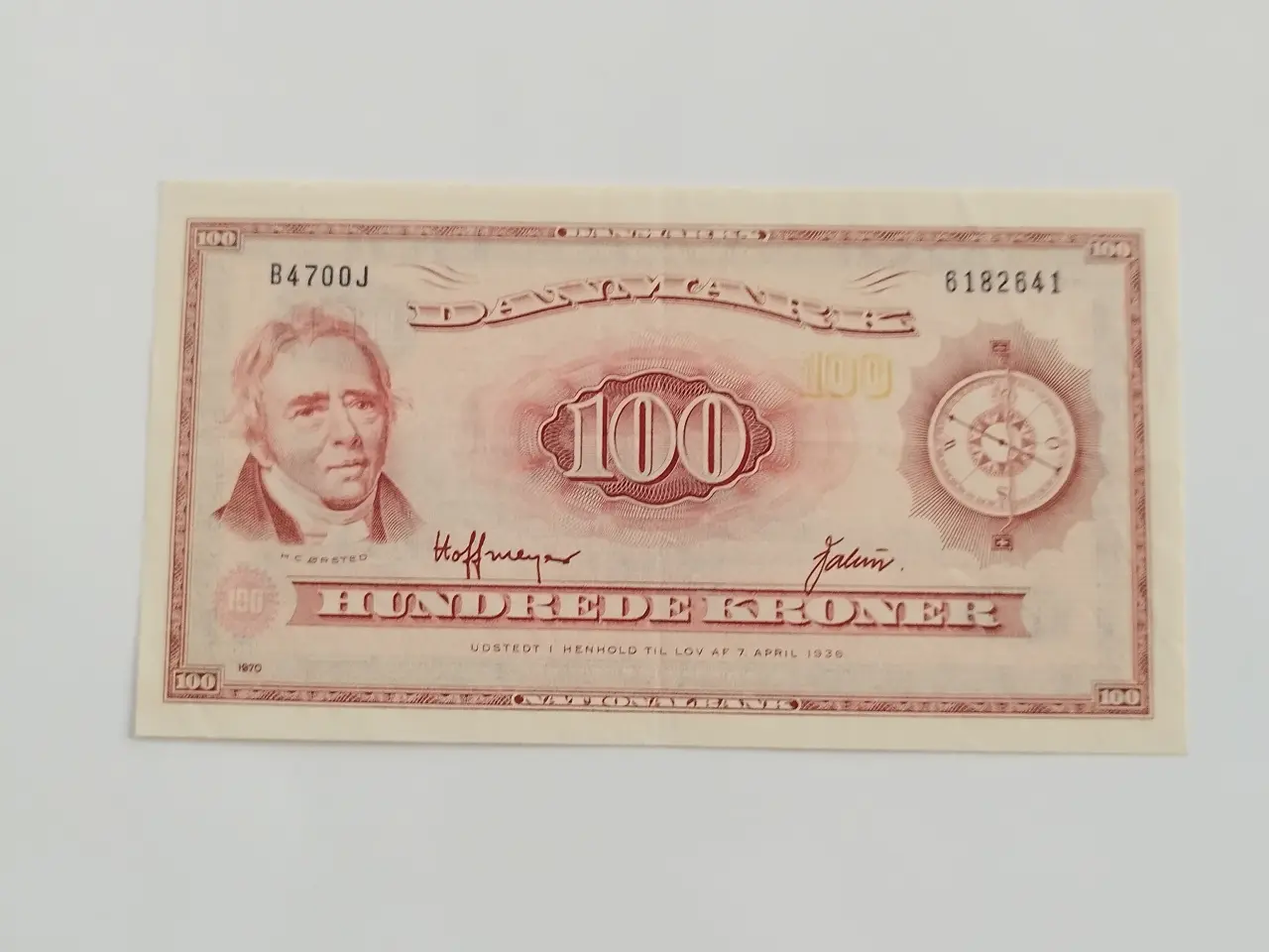 Billede 7 - Flot 100 💯 kr. 1960