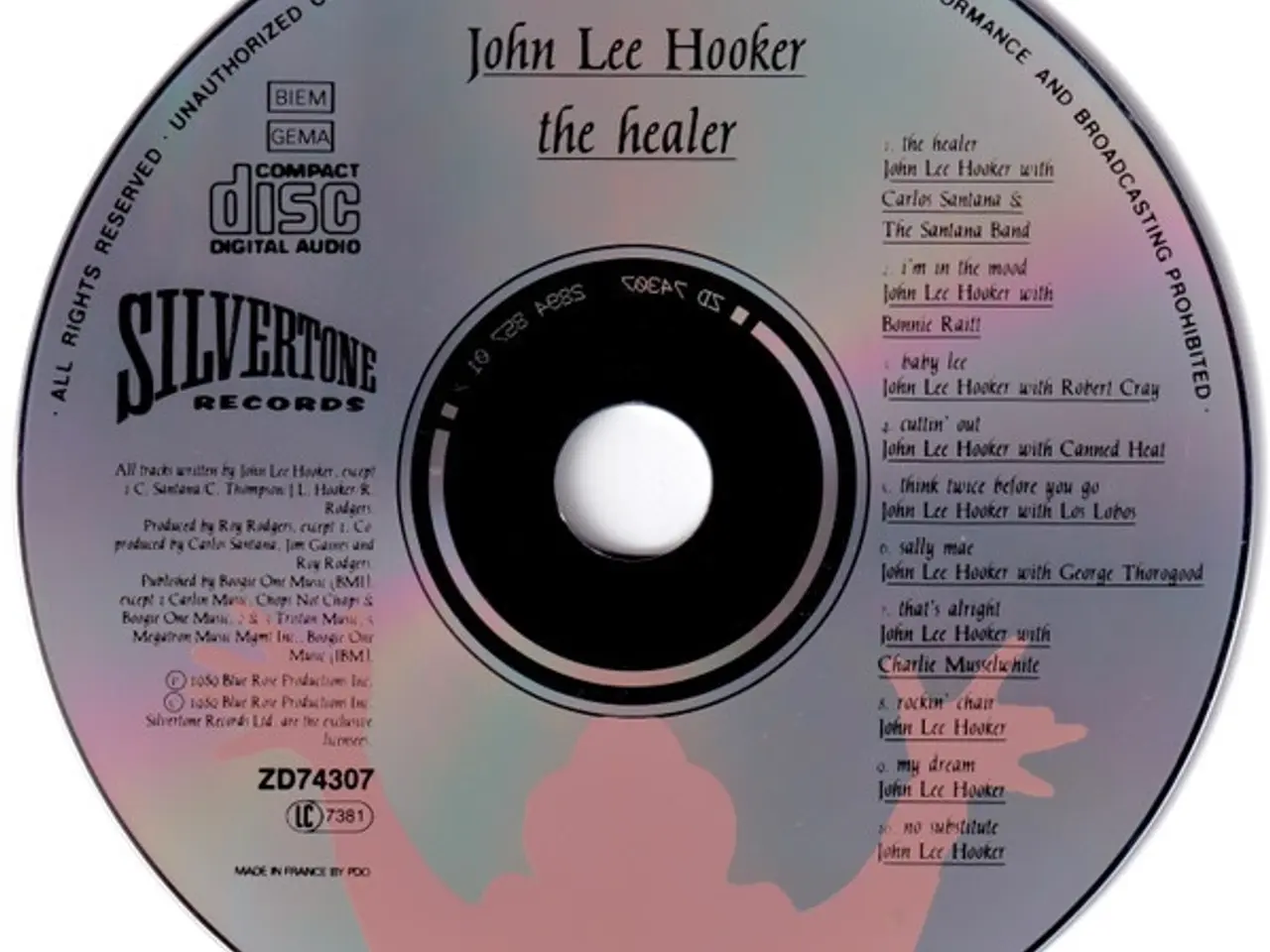 Billede 3 - John Lee Hooker – The Healer – CD