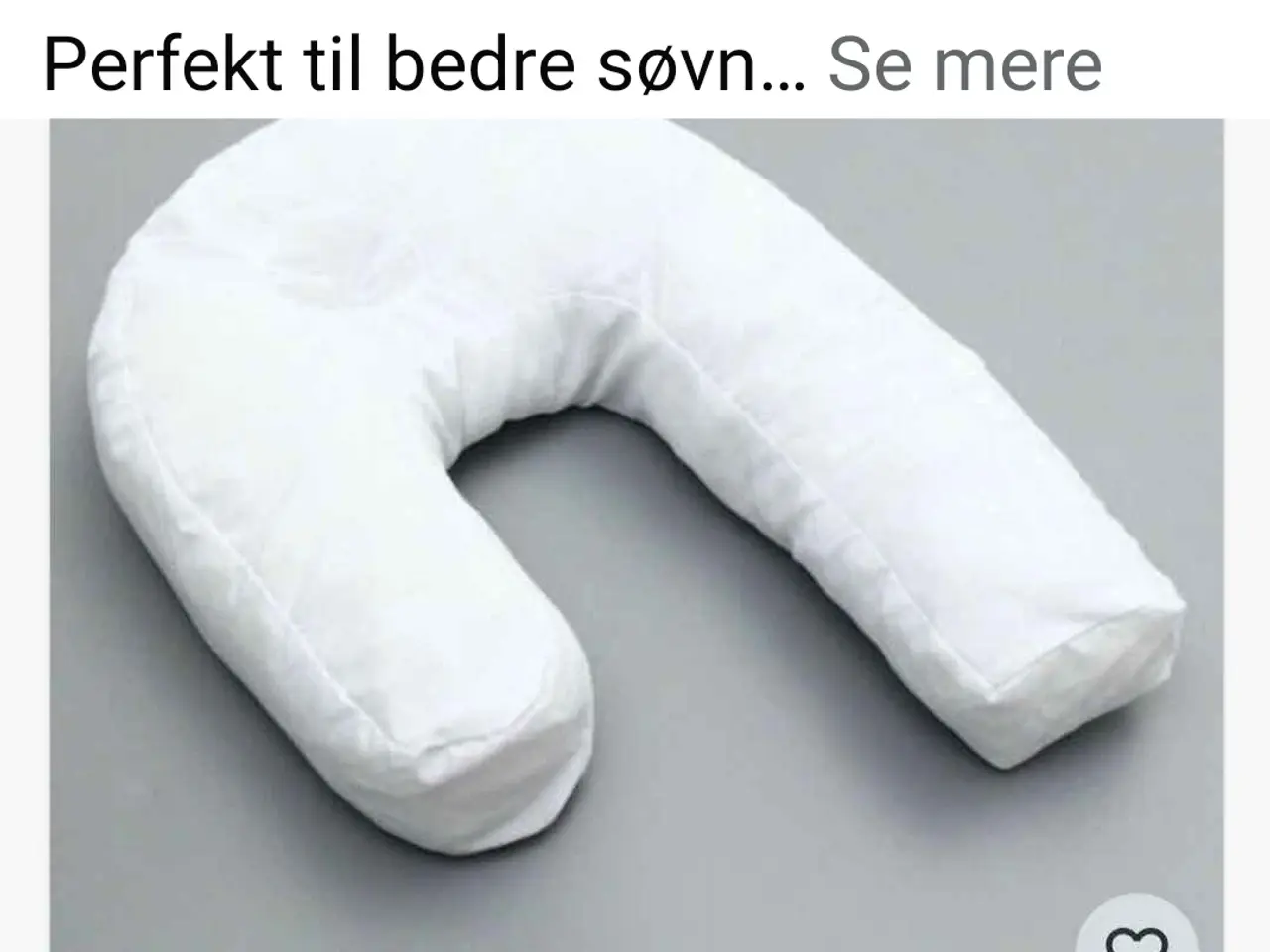 Billede 1 - Nakkepude ergonomisk 