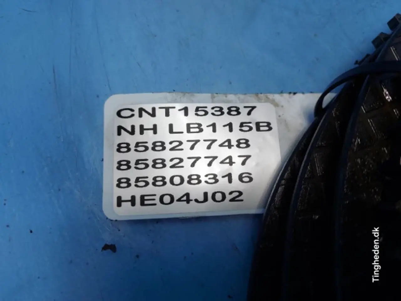 Billede 10 - New Holland LB115B Drivplade 85827748