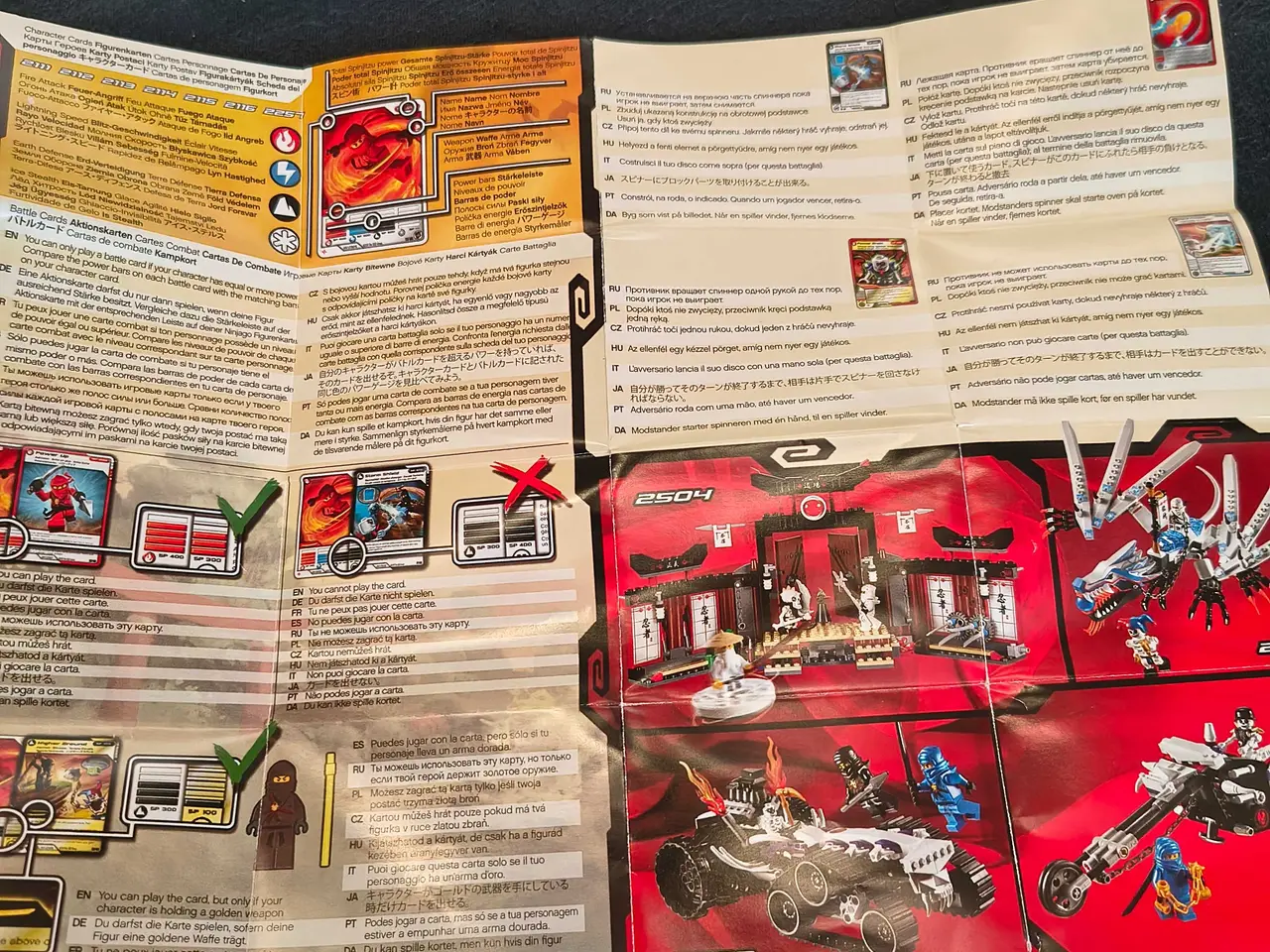 Billede 8 - LEGO Ninjago - Cole Spinner Sæt (2263)