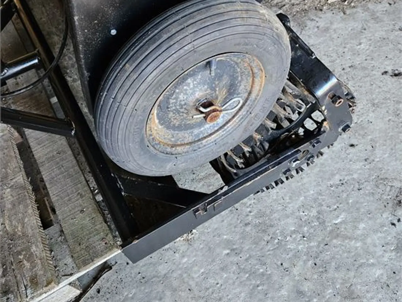 Billede 11 - Muratori 110 - Med netvalse og sæde / with net roller and seat