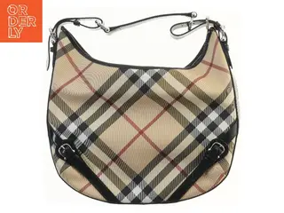 Burberry skuldertaske i klassisk tern fra Burberry (str. 44x40 cm)