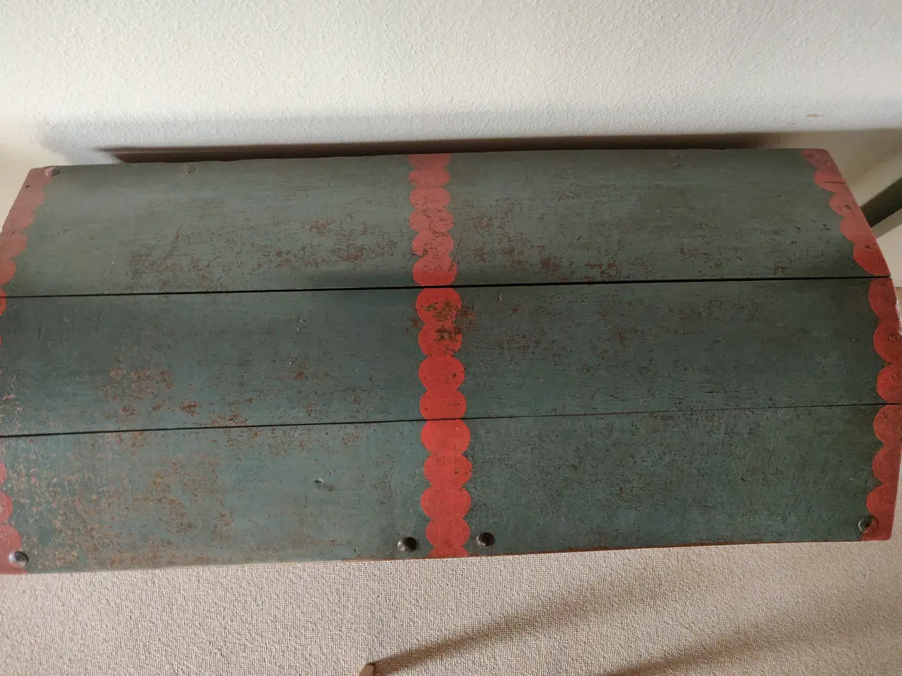 Billede 6 - Brudekiste fra 1819 original stand