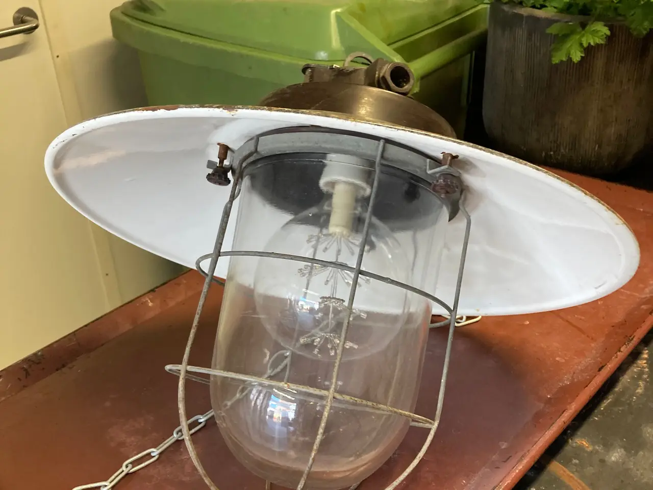 Billede 3 - Retro gitterlampe