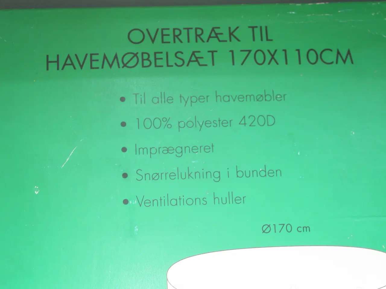 Billede 1 - Overtræk til havemøbelsæt