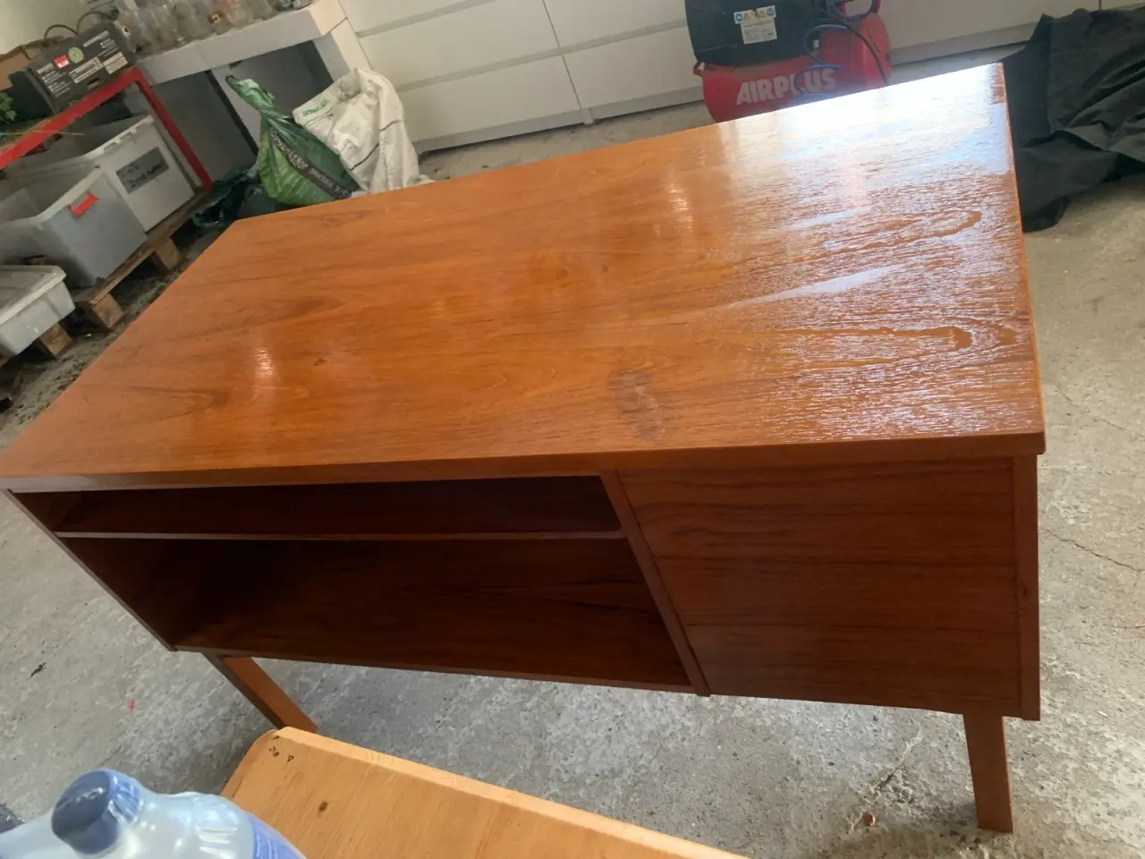 Billede 3 - Teaktræ skrivebord 