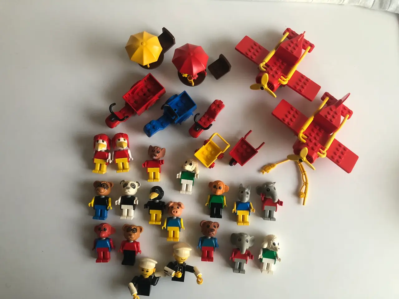 Billede 1 - LEGO 16 forskellige dyr politi flyvemaskine ladcyk