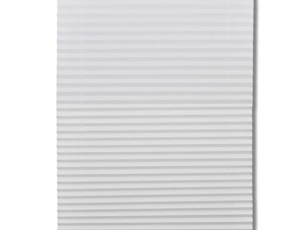 Billede 2 - Plisségardiner 90 x 200 cm hvid
