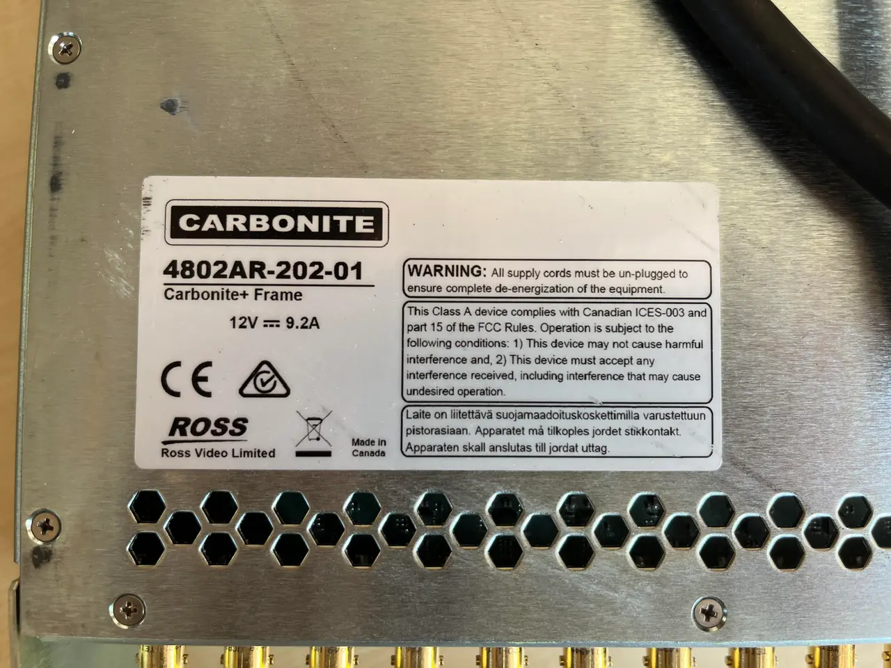 Billede 5 - Ross Carbonite produktionsswitcher
