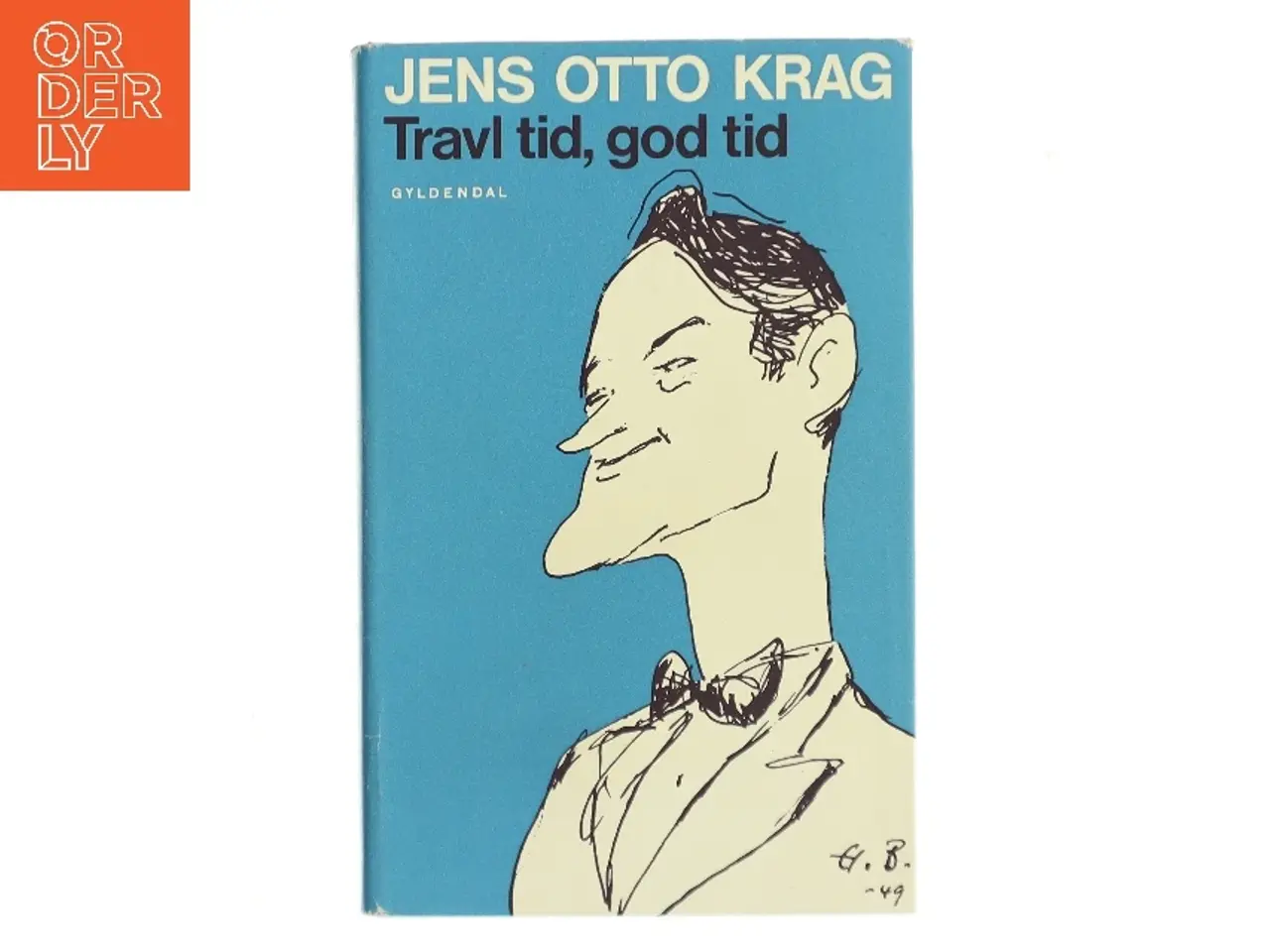 Billede 1 - Travl tid, god tid af Jens Otto Krag (Bog)