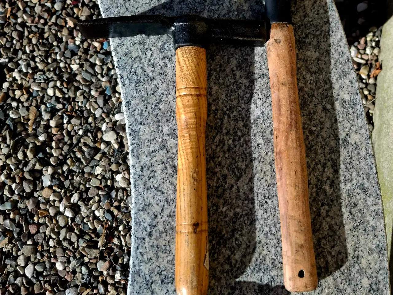 Billede 2 - Brolægger hammer, blandt værktøj