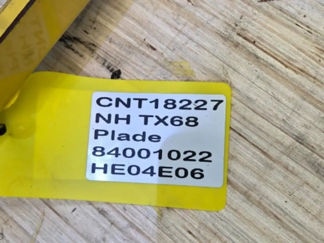 Billede 14 - New Holland TX68 Plade 84001022