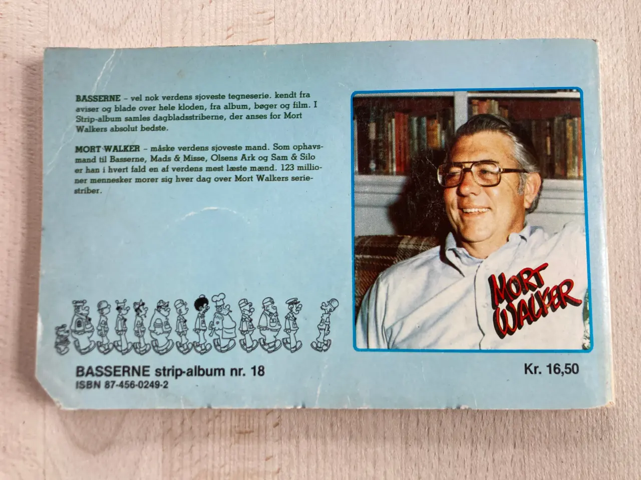 Billede 2 - Basserne strib-album nr. 18, Mort Walker