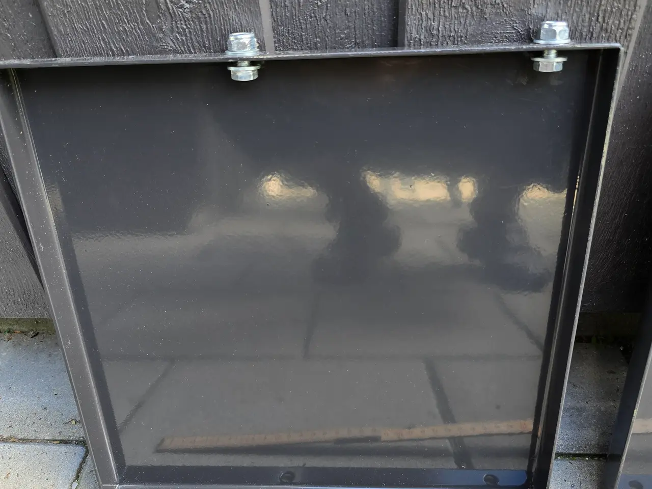 Billede 4 - Brændekløver: 2xsideplader, ca. 31x31 cm, til Texa