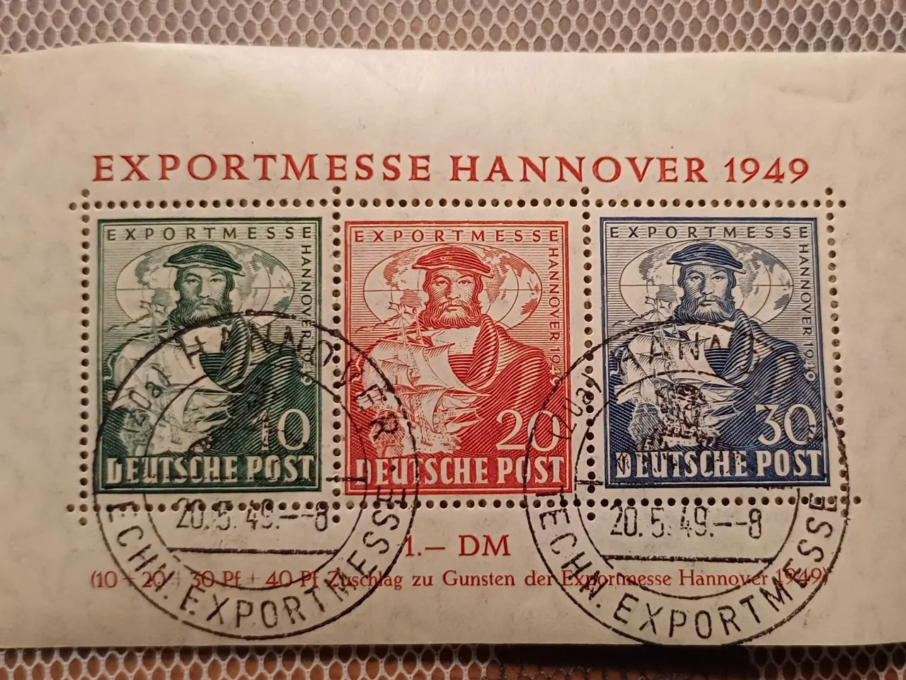 Billede 2 - Frimærket Hanover Messe