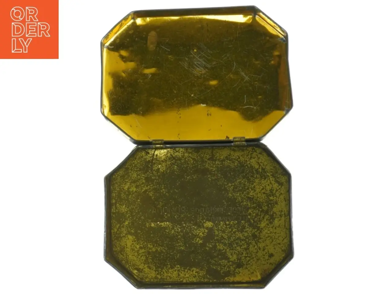 Billede 4 - Gammel metaldåse (str. 13 x 10 x 5 cm)