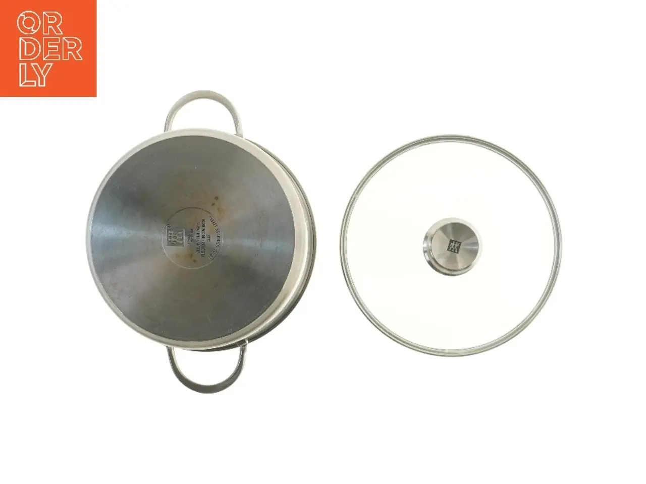 Billede 3 - Rustfri stålgryde med glaslåg fra Zwilling (str. 23,5x11 cm)