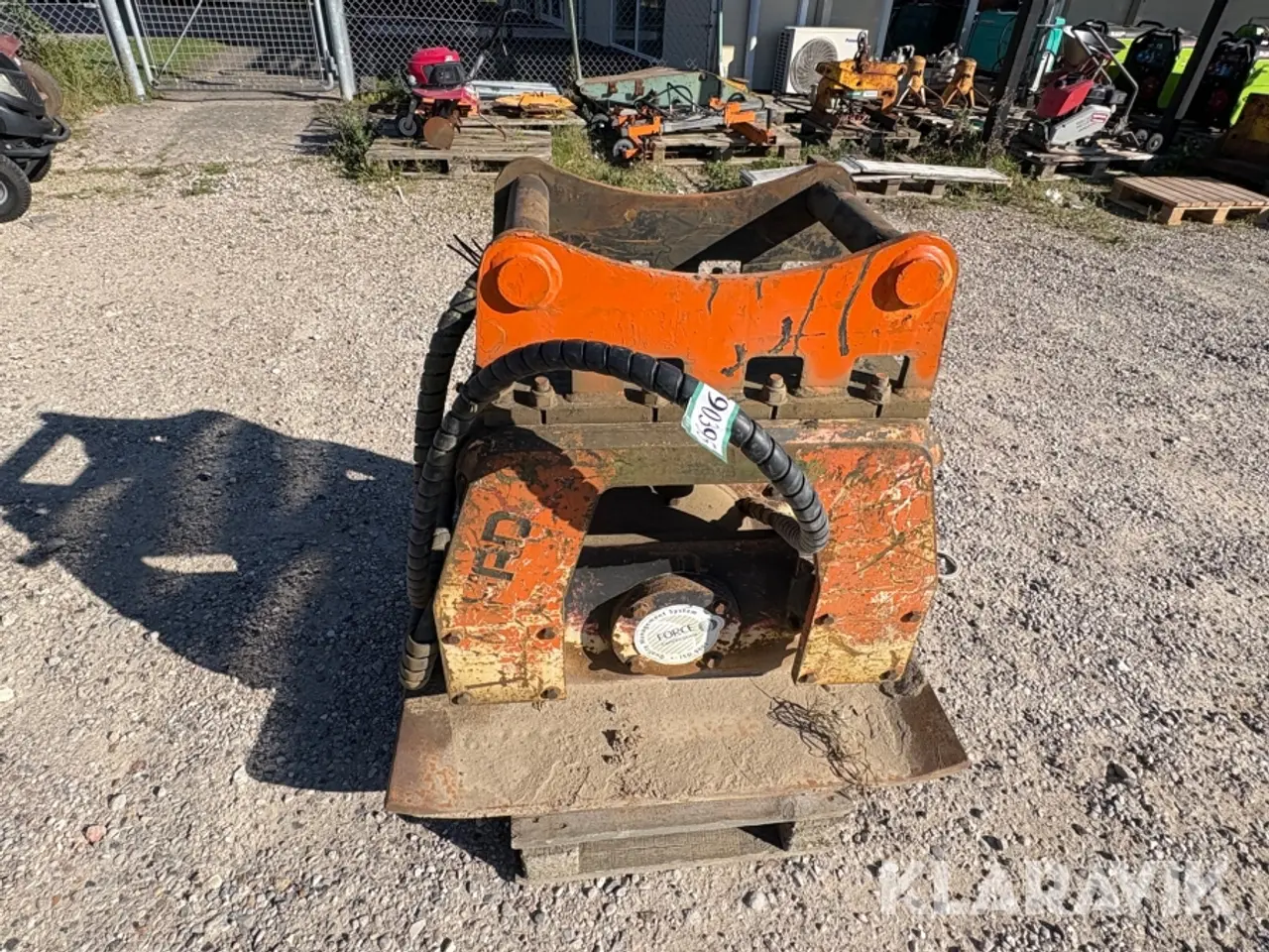 Billede 8 - Pladevibrator til gravemaskine FRD 135