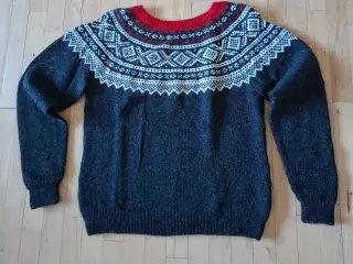 Ny Håndstrikket uldsweater