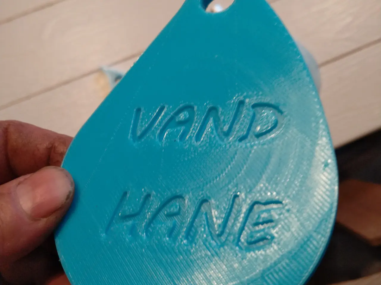 Billede 1 - 3d printet dråbe