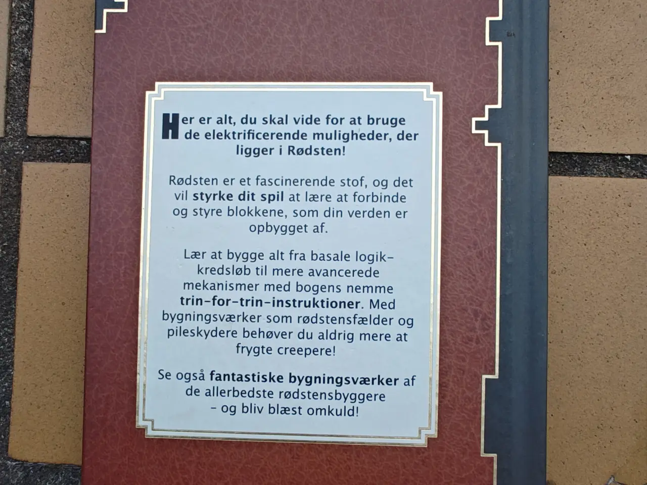 Billede 2 - Minecraft Håndbog om Rødsten BOG