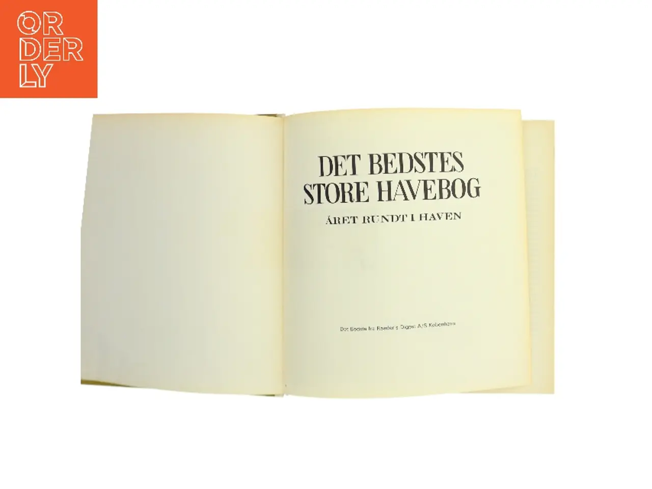 Billede 1 - Det Bedstes store havebog af Det Bedste fra Reader's Digest (Bog)