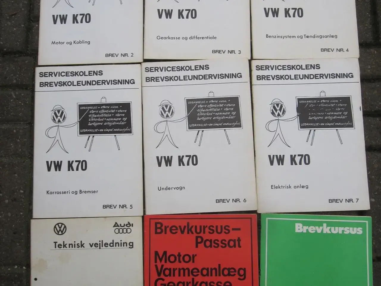 Billede 1 - vw bøger gamle