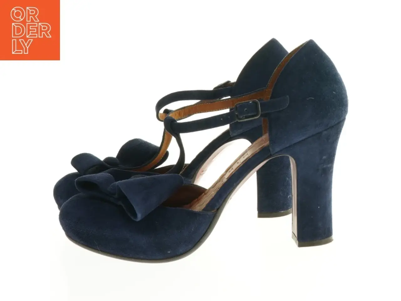 Billede 1 - Chie Mihara pumps Ruskind marineblå (str. 38)