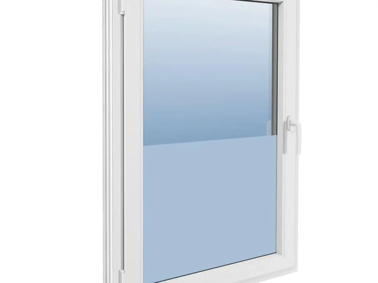 Billede 4 - Vinduesfolie 0,9x10 m PVC matteret grå