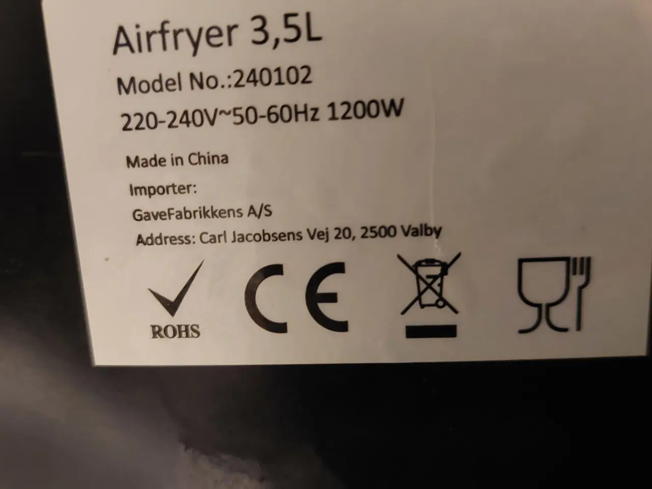 Billede 12 - Airfryer 3,5 L.