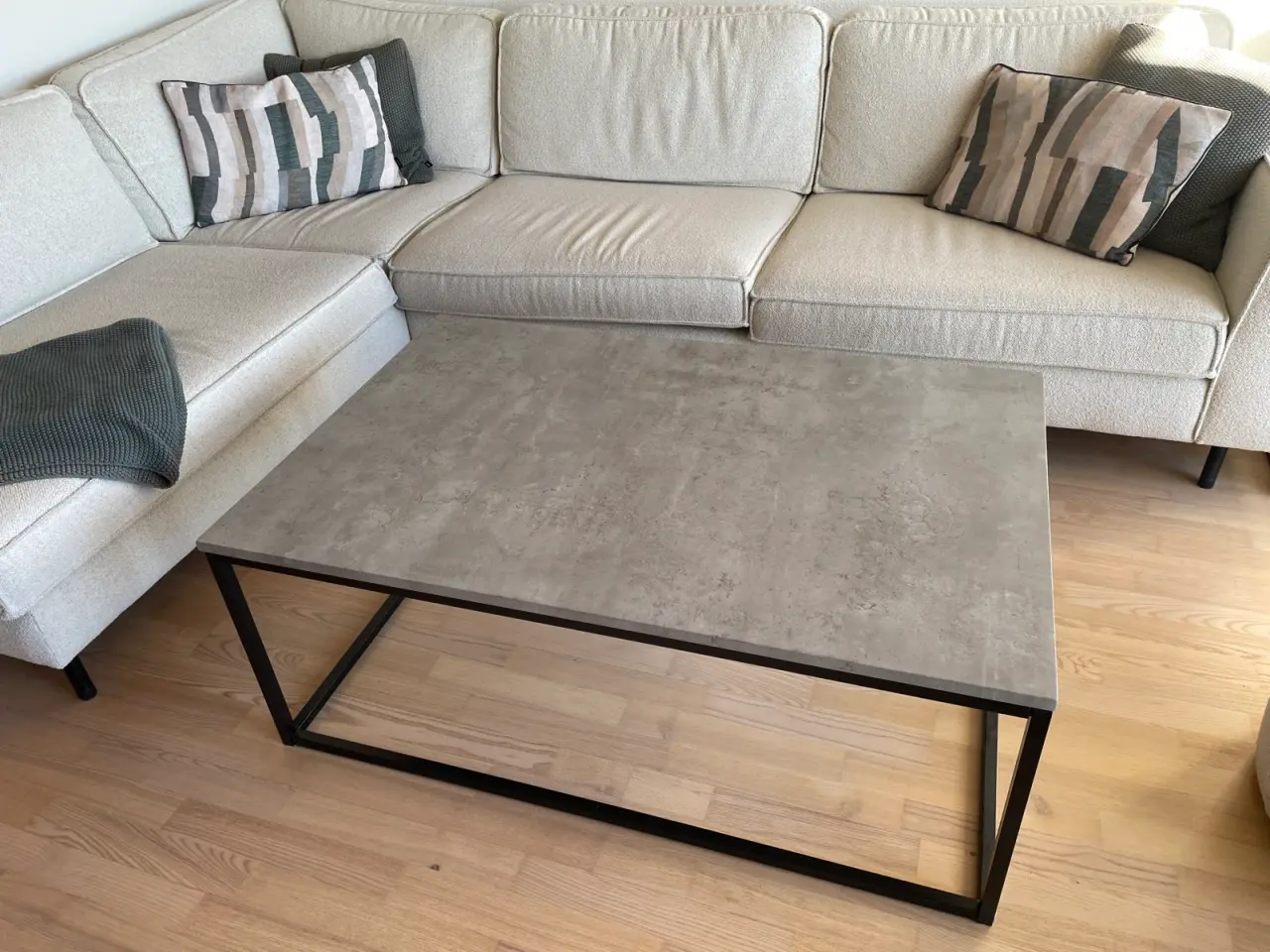 Billede 1 - Sofabord med marmor lign. bordplade
