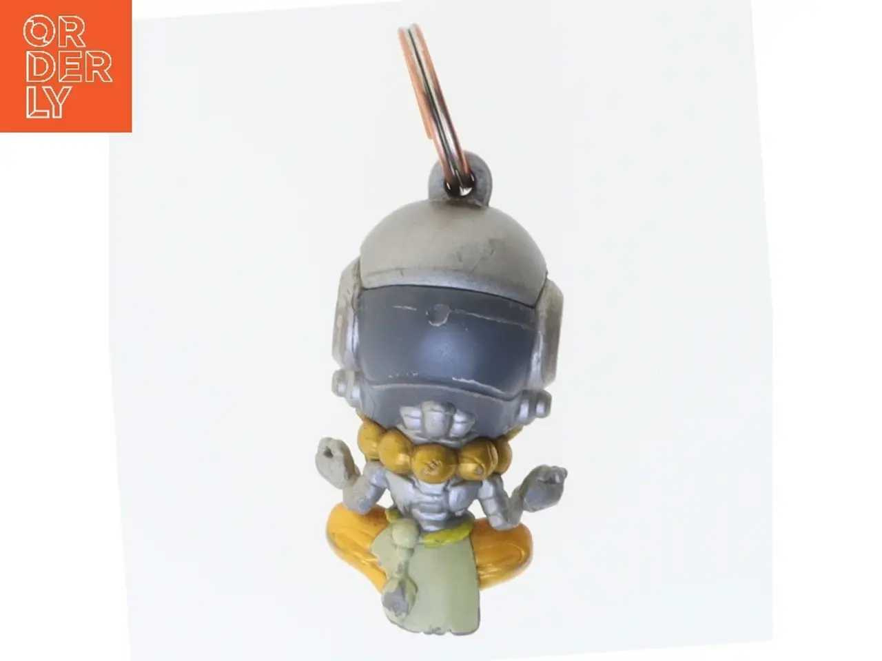 Billede 1 - Nøglering med robotfigur (str. 6 cm)
