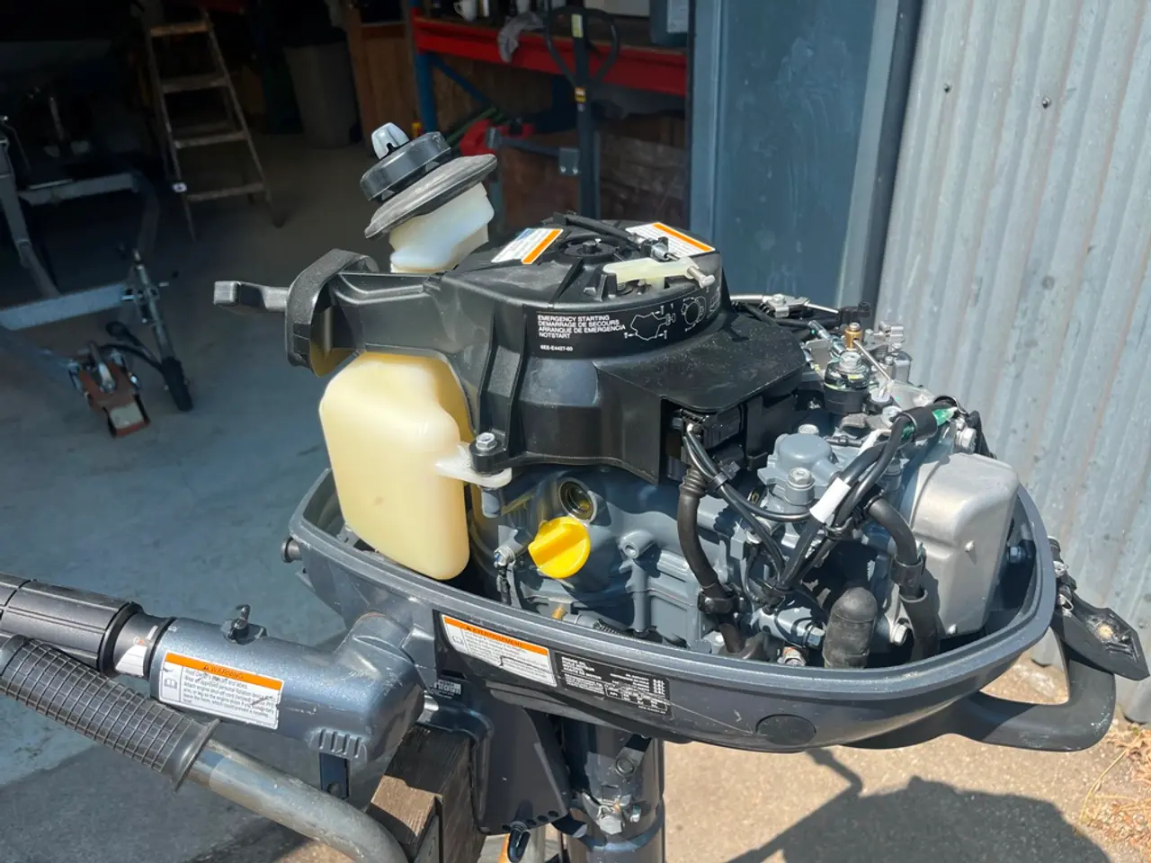 Billede 7 - Yamaha 4hk kortbenet påhængsmotor