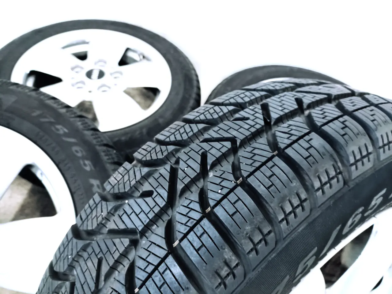 Billede 7 - 5x112 15" ET46 nav 66,6ø MINI vinter fælge TPMS